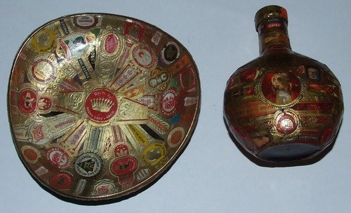 Cendrier décoré bagues - cendrier, de