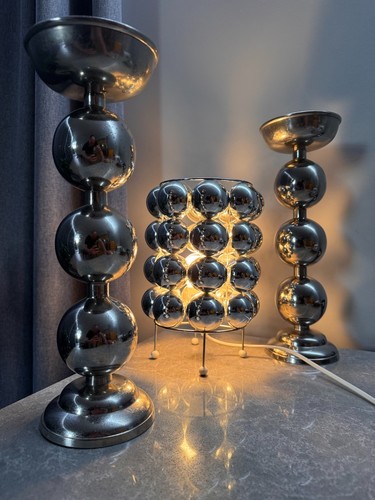 Lot vintage lampes de - lot,