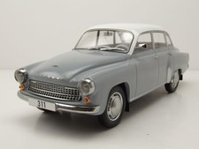 MODELCAR, WARTBURG 311 1959 Grise et blanche, échelle 1/18, MOD18301
