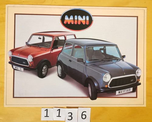 Austin rover mini mayfair - austin, e,