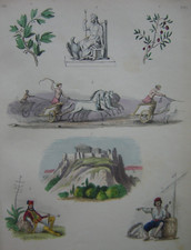 Gravure Grèce Acropole