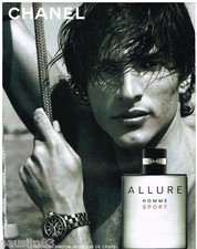 PUBLICITE ADVERTISING 095  2005  CHANEL  2  parfum homme ALLURE SPORT