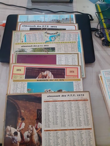 Divers calendriers almanach - calendriers,