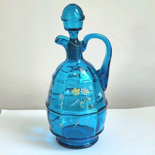 Carafe bleue forme - carafe,