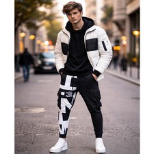 Pantalon Costume Homme Cargo