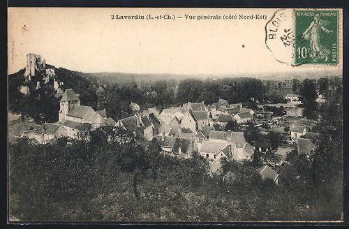 Cpa lavardin vue - cpa,