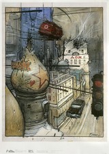 Enki Bilal "AOM" Affiche
