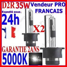 2 AMPOULES D2R 35W 12V LAMPES DE RECHANGE REMPLACEMENT FEU XENON KIT HID 5000K