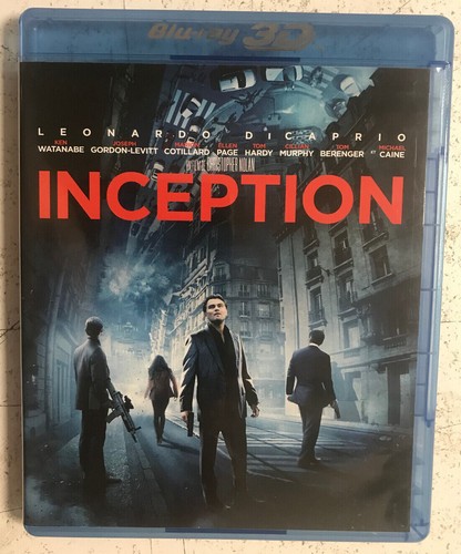 Inception blu ray - inception, blu-ray