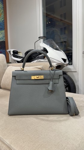 Hermes kelly sellier gold - hermes,