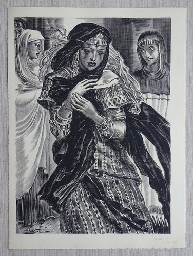 Gravure originale ancienne