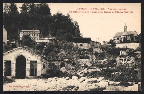 Cpa clermont argonne au - cpa, clermont-en-argonne,