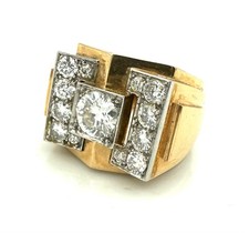 MAGNIFIQUE BAGUE OR 18 CARATS