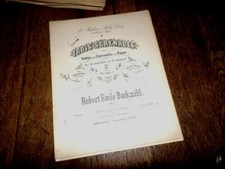 Ave Maria Op.6 n°2 partition pour violon et piano 1859 Robert Emile Bockmühl