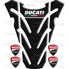 Protège-réservoir "top wings" pour  DUCATI monster carbon look