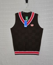 Adidas Sweater Vest Small Mens