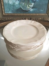 6 ASSIETTES PLATES 22,5CM