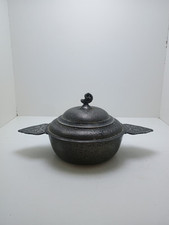 Bouillon à Oreilles En étain XIX ème