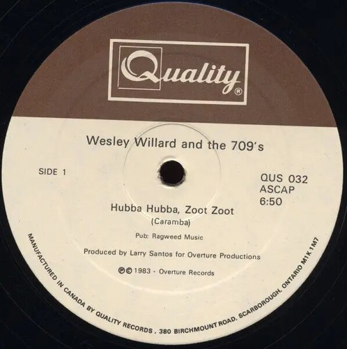 Wesley willard and the - wesley, 709s