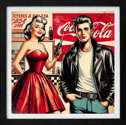 Affiche pin up vintage - pin-up,