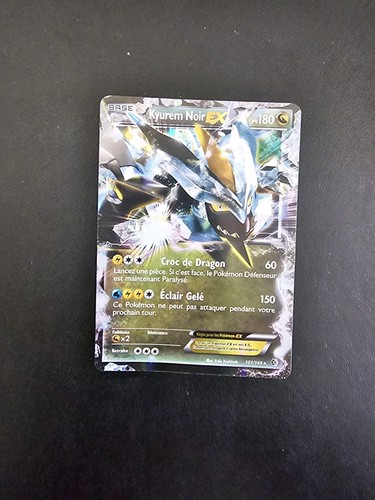 Carte pokémon kyurem noir - carte,