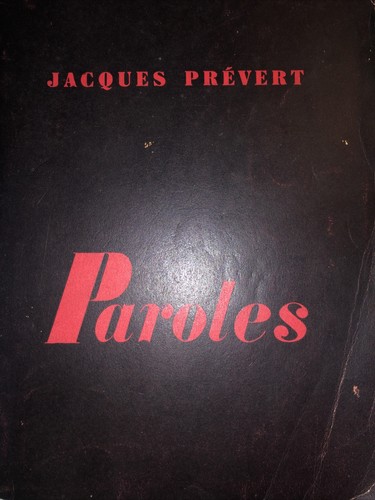 Paroles jacques prévert - paroles,
