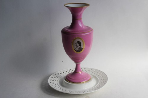 Vase porcelaine émaillée