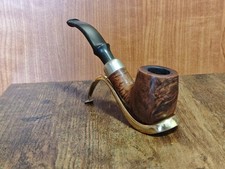 PIPE À FUMER VINTAGE D'OCCASION EN ARGENT STERLING VAUEN FABRIQUÉE EN ITALIE #45