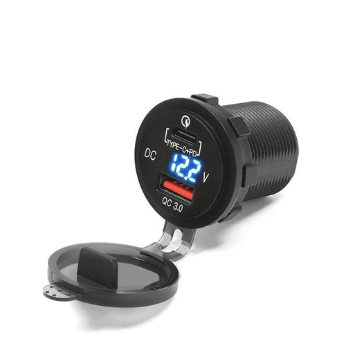 Moto double prise - de, recharge
