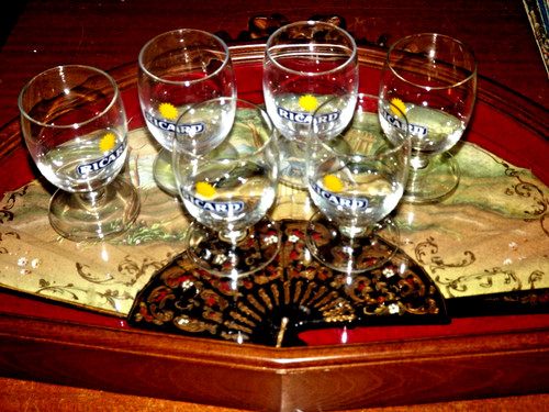 Verres ballons ricard neufs - 6,