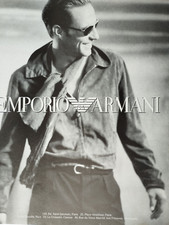 EMPORIO ARMANI vintage Print Ad !! "A Shirt and Pants for Men "