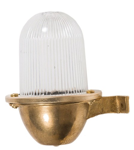 Lampe laiton verre parasol - en,