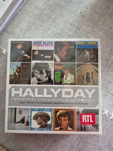 Coffret johnny hallyday - coffret,