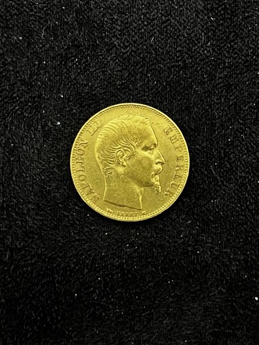 Pièce francs or napoléon - francs,