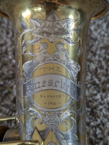 Buescher gold plated melody - c,