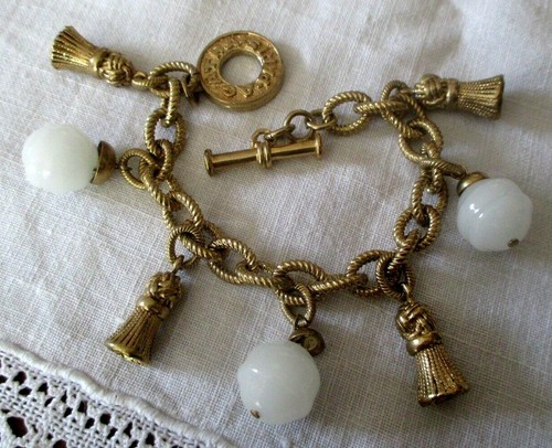Bracelet plaqué pampilles - bracelet,