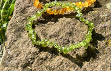 Bracelet Baroque Péridot - Qualité A+