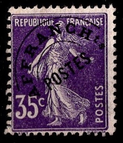Préoblitéré semeuse - préoblitéré,