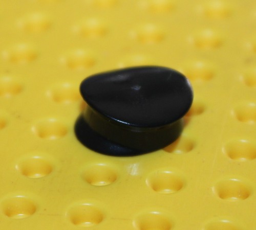 Lego black minifig headgear - black,