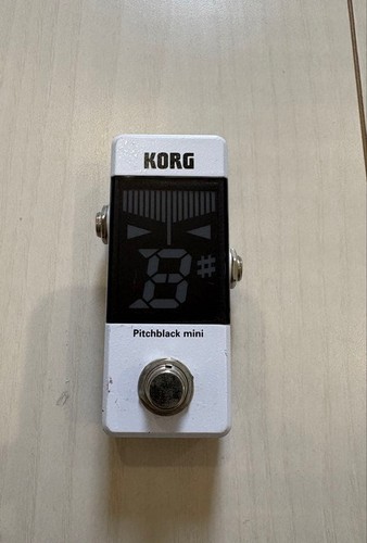 Korg pitchblack mini tuner - pitchblack,