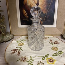 Très grand Flacon Cristal Baccarat Model Bambou XlXe Nécessaire De toilette