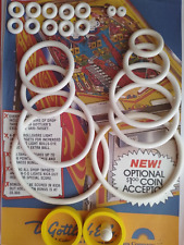 FLIPPER GOTTLIEB -TOTEM-KIT ELASTIQUES CAOUTCHOUC-DOIGT DE BATTEUR JAUNE-