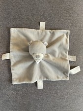 Doudou Plat Ours Gris Monoprix