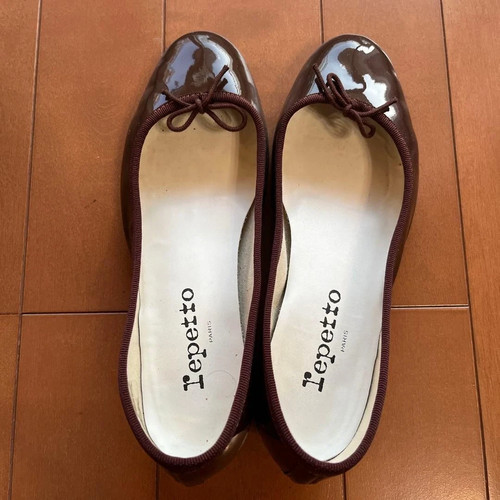 Repetto ballet flats brown - flats,