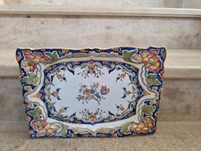 Ancien plat en faïence de