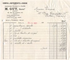 1927 COMPAS ET INSTRUMENTS DE