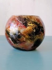 Vase en laque vintage par