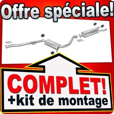 Ligne pot d'échappement pour