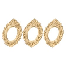  3 Pcs Cadre Photo Vintage Petit Cadres D'image Décoratifs En Résine