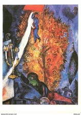 Art - Peinture - Marc Chagall - The tree of life 1948 - CPM - Carte Neuve - Voir